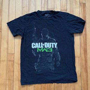 Call of Duty MW3 Black T Shirt Mens Size L Large Video Game Apparel 2013